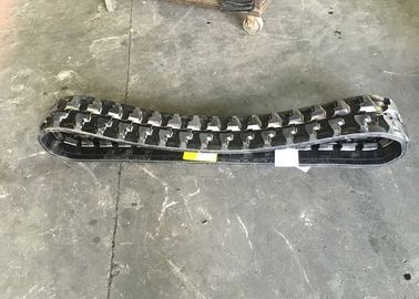 Black Caterpillar Rubber Tracks Trọng lượng 55kg với áp suất thấp