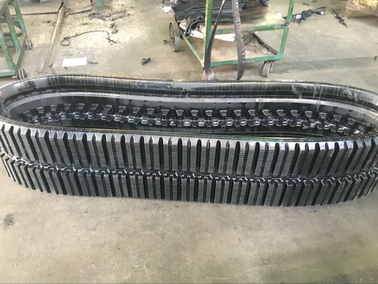 ZB450x86x56 Straight Pattern Skid Steer Loader Kích thước điều chỉnh đường cao su