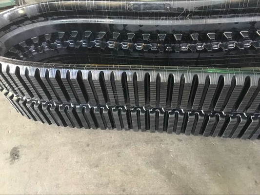 ZB450x86x56 Straight Pattern Skid Steer Loader Kích thước điều chỉnh đường cao su
