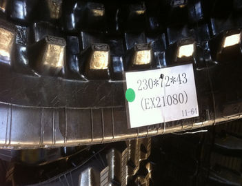Yanmar C6r Volvo Ec15rb Theo dõi cao su 230 * 72 * 43 cho máy xúc