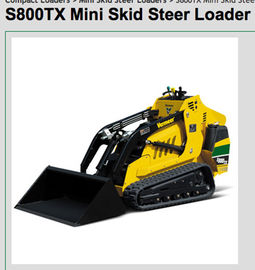 Yanmar C6r Volvo Ec15rb Theo dõi cao su 230 * 72 * 43 cho máy xúc