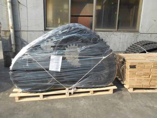 700x100x80 Đường đệm cao su tùy chỉnh cho máy móc xây dựng Morooka