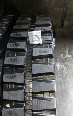 350x52.5x104 Đường cao su máy móc ZT-18 HDD tùy chỉnh