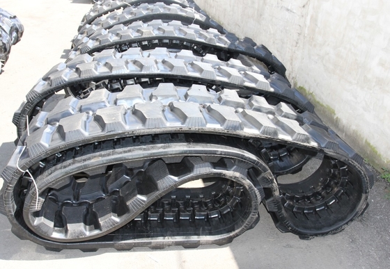500x92x84W tùy chỉnh chất lượng tốt Excavator cao su Crawler đường cao su