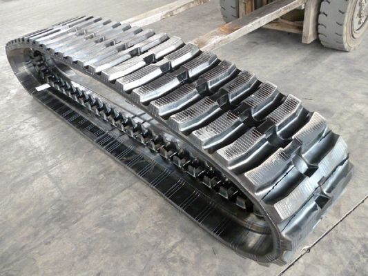 420x100x54 Block Tread Cralwer MX55 Excavator Rubber Track