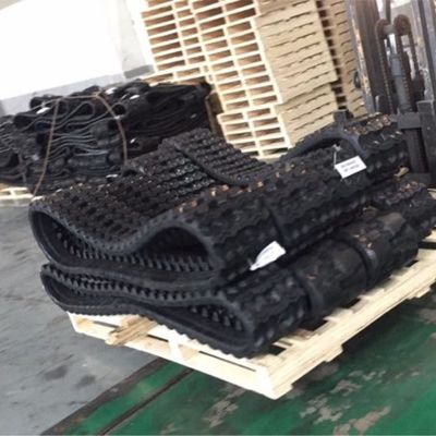 Đường cao su Yanmar, 180 * 72 * 37mm Mini Crawler Track