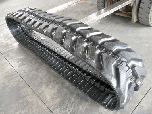 400x72.5x76W đường cao su máy đào cho máy móc xây dựng