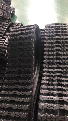 320x86x55/400x86x55/450x86x55 Zigzag Pattern Skid Steer Loader đường cao su