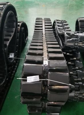 Đường cao su 450 * 71 * 82 máy đào Đường cao su phù hợp với máy đào 307C