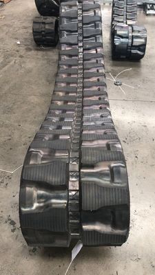 Đường cao su 450 * 81 * 76W W-Lug Pattern Excavator Đường cao su phù hợp với máy đào TB175