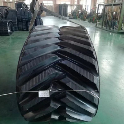 Đường cao su máy kéo nông nghiệp 25" 30" 36" chiều rộng phù hợp với CAT Challenger 65 75 85 95 35 45 55 MT800 MT700 John Deere 8000T 8 RT 8RX 9RX CNH STX Quadtra Magnum Rowtrac Claas Lexion Vector Delta