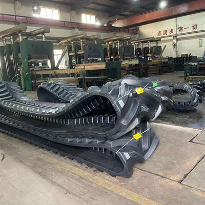 Đường cao su máy kéo nông nghiệp 25" 30" 36" chiều rộng phù hợp với CAT Challenger 65 75 85 95 35 45 55 MT800 MT700 John Deere 8000T 8 RT 8RX 9RX CNH STX Quadtra Magnum Rowtrac Claas Lexion Vector Delta